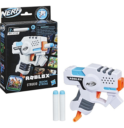 Nerf Roblox Strucid: Lanzador De Dardos Boom Strike, Mango D