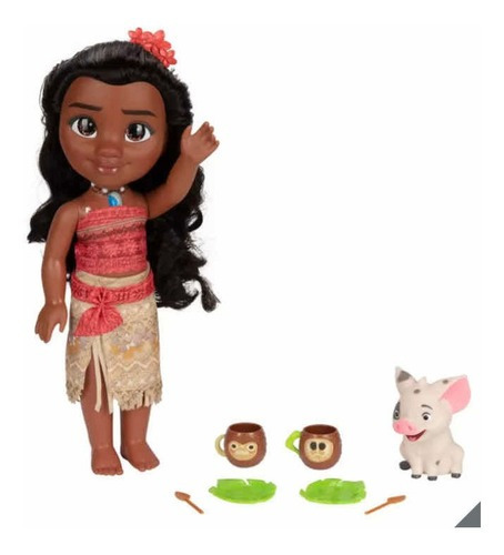 Princesa Moana De Disney Con Juego De Te