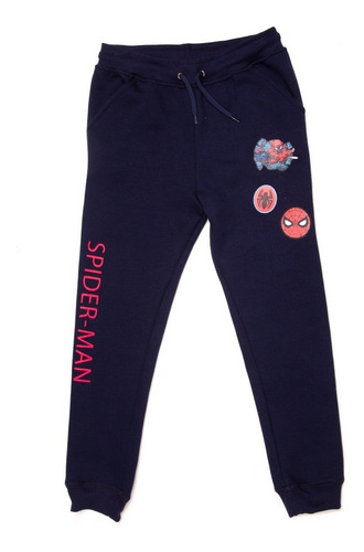 Jogging Pantalon Niños Spiderman Lic Marvel® 2 A 14 Años