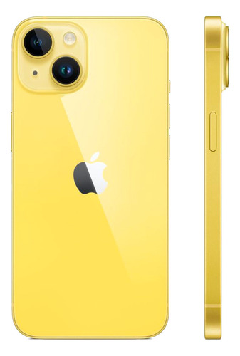 Apple Iphone 14 256gb Amarillo Estética De 9 Batería 80-90% Grado A Esim Celular Reacondicionado Amarillo (Reacondicionado)