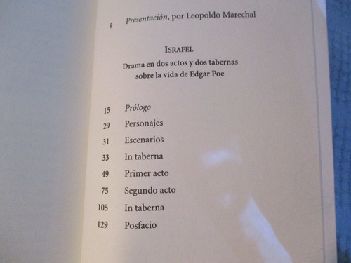Imagen 4 de 6 de Abelardo Castillo - Israfel - Seix Barral
