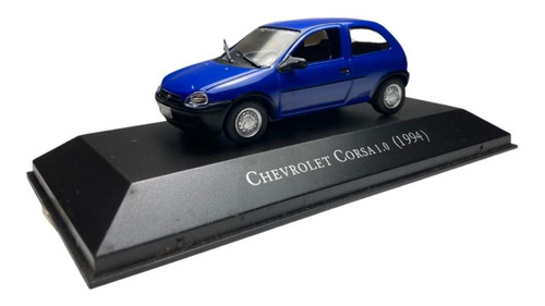 Miniatura Chevrolet Corsa 1.0 1994 - Ed.74 Cor Azul