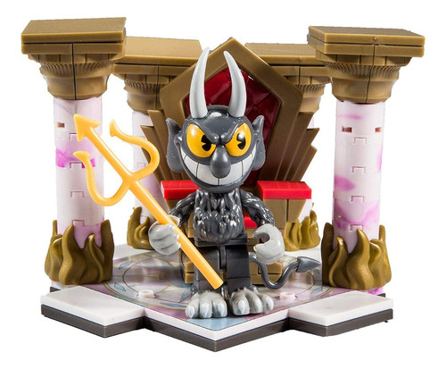 Blocos De Montar Mcfarlane Cuphead - Devil's Throne 101 Peças Em Caixa