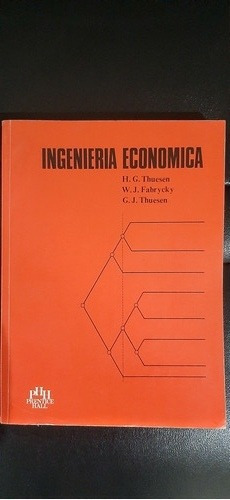 Ingenieria Economica H.g. Thuesen