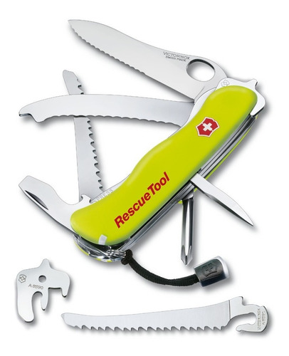 Imagen 2 de 5 de Navaja Victorinox Rescuetool 0.8623.mwn Amarillo