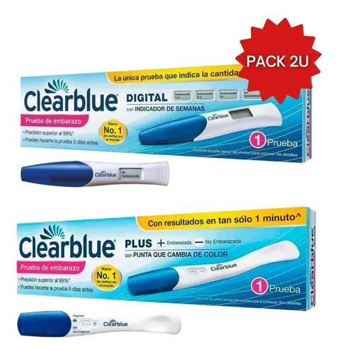 Prueba de embarazo clearblue digital plus new arrivals