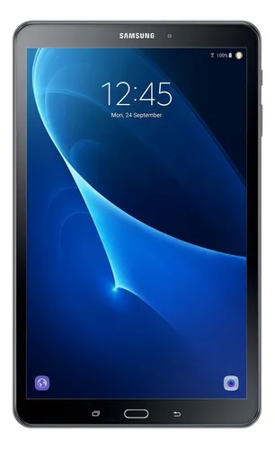 Tablet Galaxy Tab A 10.1 2016 SM-T580 10.1" 32GB color black 2GB de memoria RAM