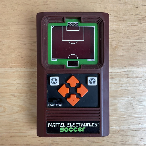 Juguete Mattel Electronics Soccer 1978 Vintage Funcionando