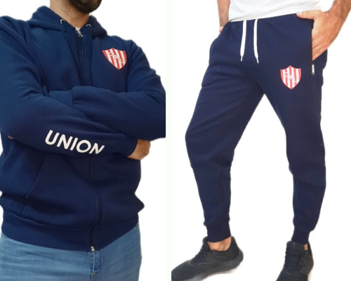 Conjunto De Algodon Campera Y Pantalon Union De Santa Fe