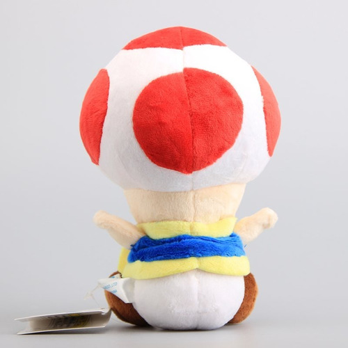 Muñeco de peluche original de Toad Super Mario Nintendo