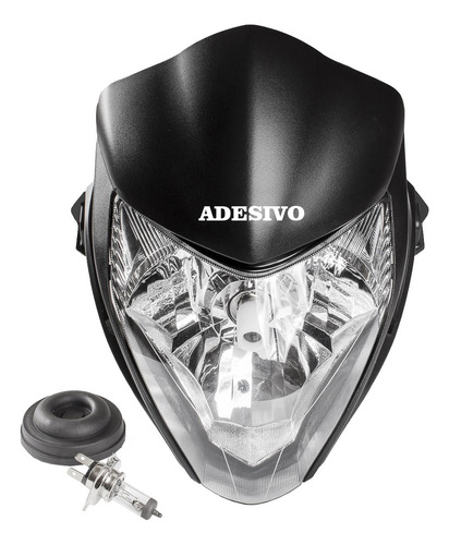 Farol Bloco Óptico Cb300+ Carcaça Honda Completo C/ Lâmpada