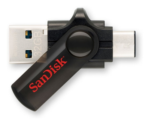 Pendrive Sandisk Dual 32gb Usb 3.0 A Usb Tipo C Reversible