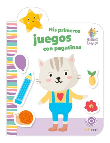 Set 4 Libros Colorear Aprendizaje Animalitos + Stickers
