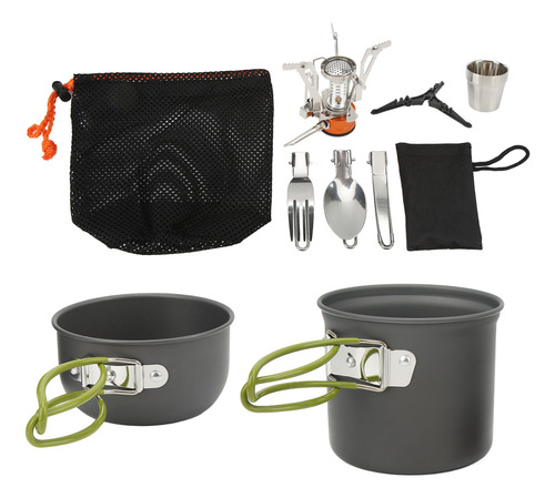 Juego De Utensilios De Cocina Para Acampar, Multifuncional,