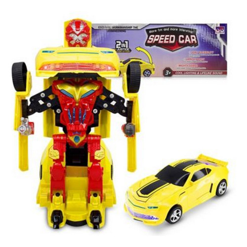 Carro Carreras Transformers Deportivo Juguete Niño +bateria 