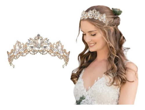 Tocados De Novia Tiaras Para Cabello Quinceañera Corona