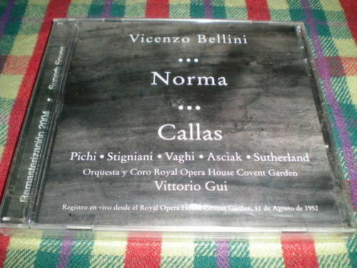 Vicenzo Bellini / Norma - Maria Callas Cd Nuevo (61) 