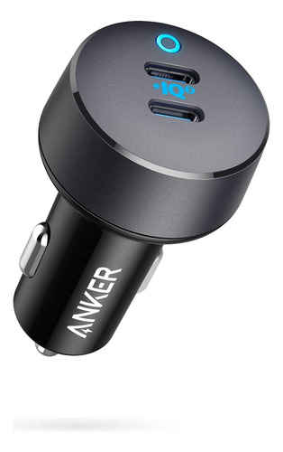 Anker Cargador  Usb C, 40 W, 2 Puertos Poweriq 3.0 Usb C