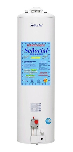 Termotanque Gas Señorial 120 Litros Multigas Pie Selectogar