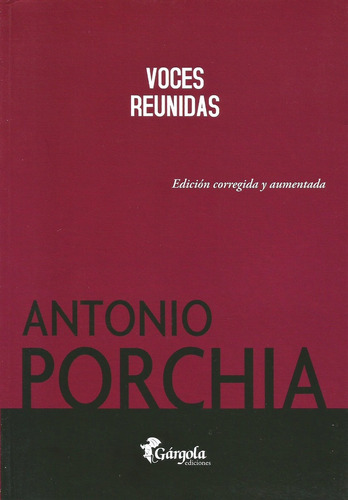 Voces Reunidas - Edicion Corregida Y Aumentada - Antonio Por