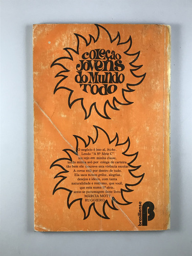 Livro A 8ª Série C Odette De Barros Mott 16ª Editora Brasiliense S.a. Coleção Jovens Do Mundo Todo - D1