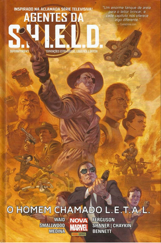 Agentes da S.H.I.E.L.D.: O Homem Chamado L.E.T.A.L., de Waid, Mark. Editora Panini Brasil LTDA, capa dura em português, 2018