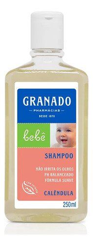  Shampoo Bebê Calêndula 250ml - Granado