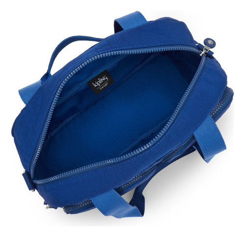 Bolsa De Hombro Kipling Cool Defea Original Color Deep sky blue Diseño de la tela Liso