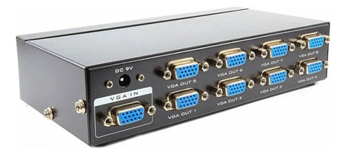 Splitter Vga 1x8 Distribuidor / Divisor De Sinal De Video