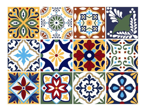 Azulejos Autoadhesivos Decorativos Talavera
