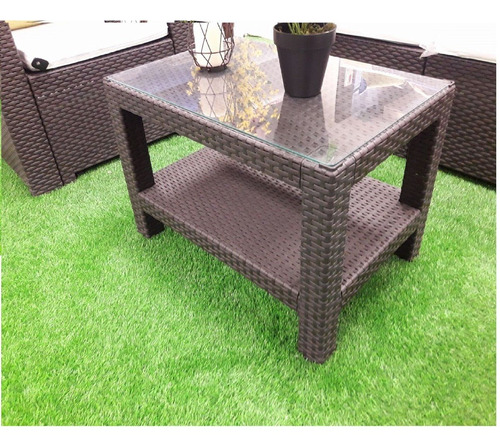 Mesa De Centro Tavarua 70x48cm Reyplast