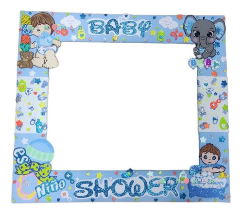 Baby Shower. Cuadro Para Selfie.  Foamy/goma Eva Baby