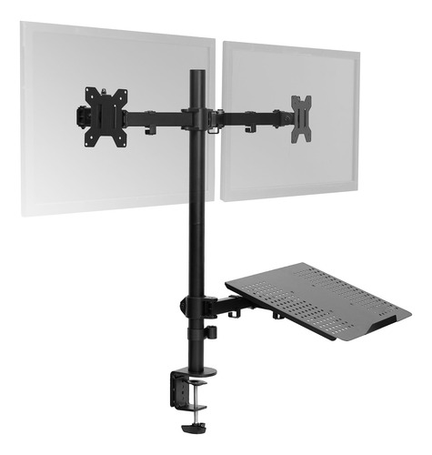 Soporte Escritorio Para Portátil Y Monitor Lcd 13 A 27 Pulga