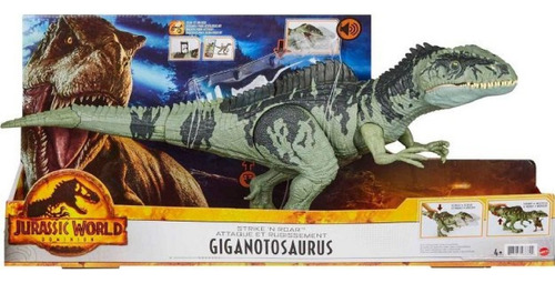 Dinosaurio Giganotosaurus Jurassic World Dominion Con Sonido