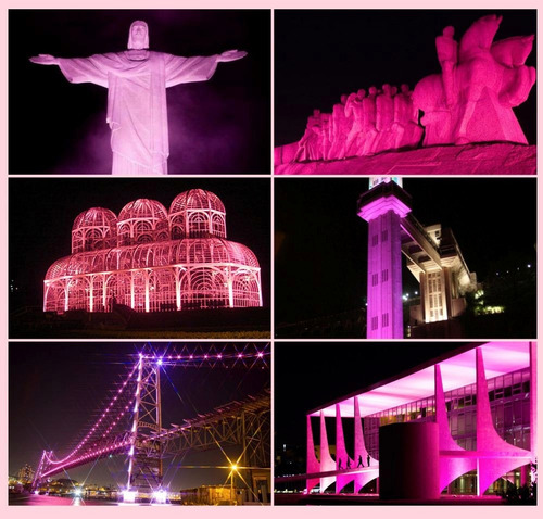 Imagem 5 de 5 de Filtro Gelatina Rosa - Kit 4 Cores - 0,03mm - Outubro Rosa