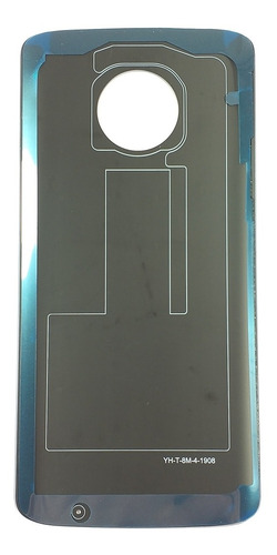 Tampa Traseira + Lente De Vidro Moto G6 Plus Com Dupla Face