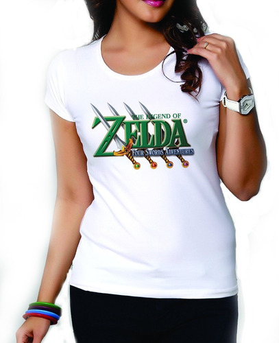 Blusas Alfa Para Mujer The Legend Of Zelda Diseños Four