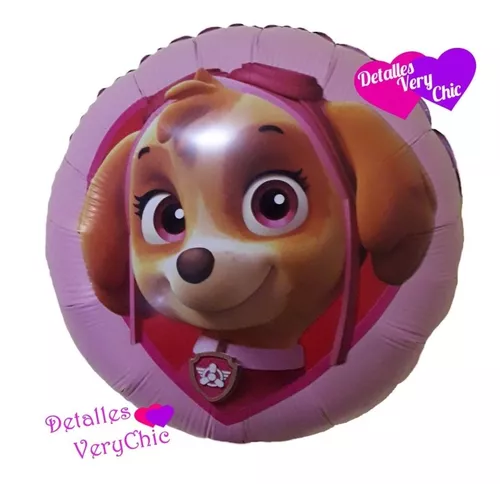 Globos Patrulla Canina Happy Birthday Redondo 45cm