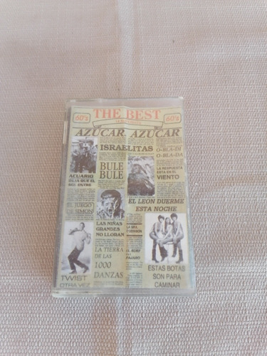 Cassette Antiguo De Colección Azúcar Azúcar Rock And Roll