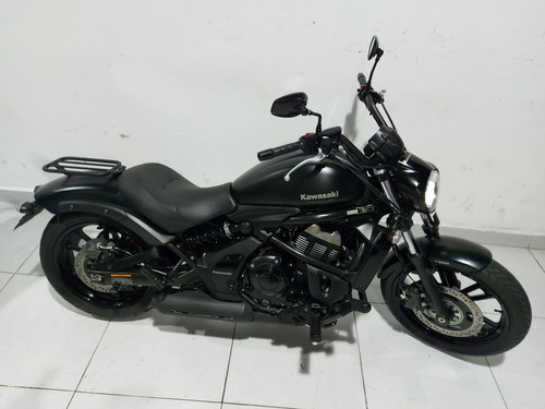 Imagem 6 de 11 de Kawasaki Vulcan S 650 Abs Preta 2020