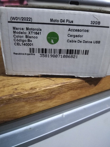 Celular Moto G4 Plus
