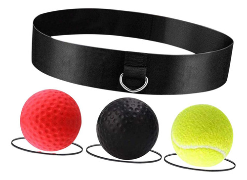 Pelota De Reflejo Para Boxeo, Diadema Para , Pelota De Boxeo