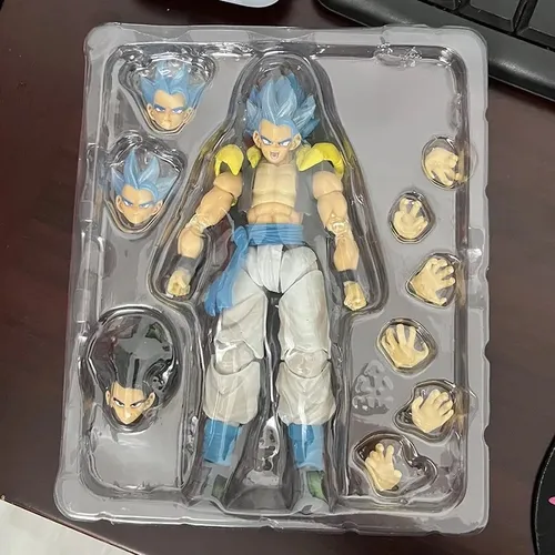 Boneco Gogeta Blue Sh Figuarts Versão Chinesa Articulado