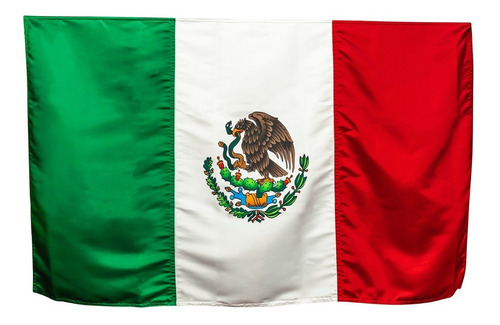 Bandera Mexico Reglamentaria Oficial 1 Tela Raso 90 X 158