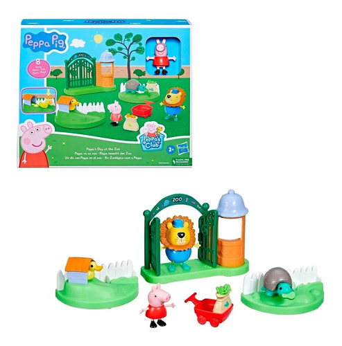 Peppa Pig Peppa En El Zoologico Hasbro Febo