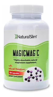 Citrato De Magnesio En Capsulas Con Potasio Magic Mag C