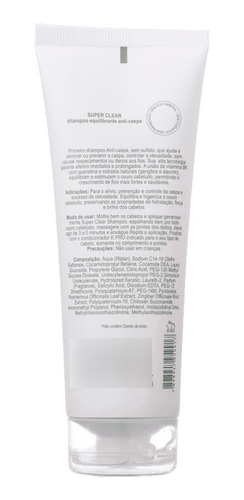 Shampoo Anticaspa K.pro Linha Super Clear 240ml