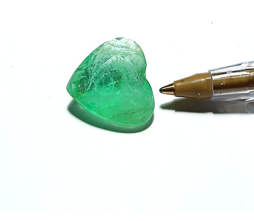 Esmeralda Lapidada, Legitima Lapidação Coração, 10.4 Cts