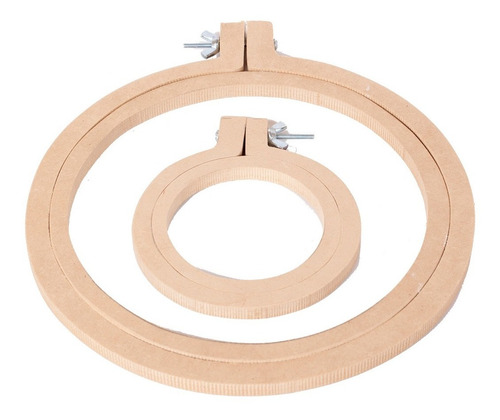 Aro De Bordar Mdf 12 Cm - Deco Bordado Tejido