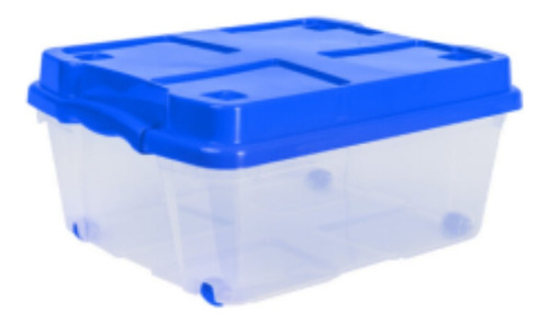 Caja Organizadora Plástica C/rueda 15 Ltros 22102